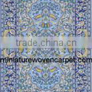 Woven Dollhouse Floor Carpet Turkih Persian Design
