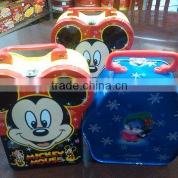 Children Easy Hand Carry Lunch Tin Box photo-5