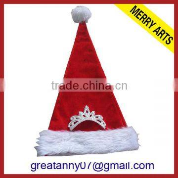  Express new style funny custom christmas hats kid diy christmas hat