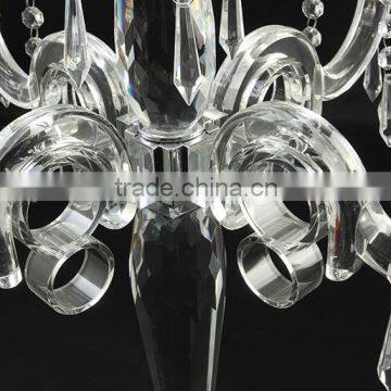 Crystal Candle Holder Crystal Candelabra Centerpieces Wholesale Wedding Event-- photo-2