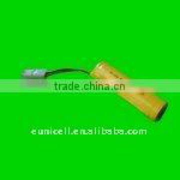 AAA NI-MH 1.2V battery with lead wire & connector