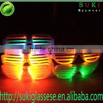 2016 top quality crazy led party glasses