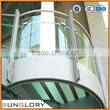 high quality Safety Glass Balcony Door Price