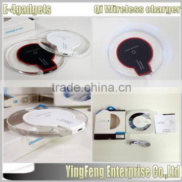 Qi Wireless Charger Fantasy Crystal UFO Shape Charging Pad With LED Lighting for Samsung Galaxy S6 S7 Edge Wireless Charger Quality Choice photo-5