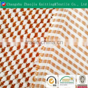 Zhaojia knitting custom 100% polyester double-colored shu velveteen fabric best fabric to make bedding