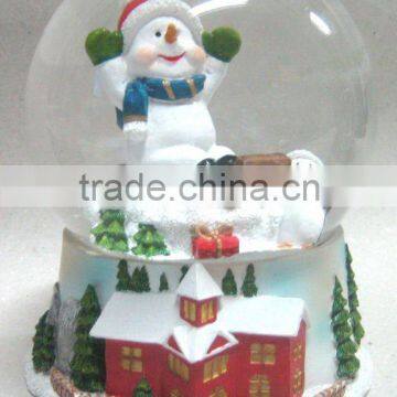 christmas snow globe