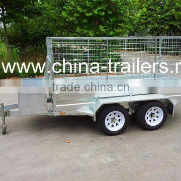 Tandem Box Trailer Optional Ramps