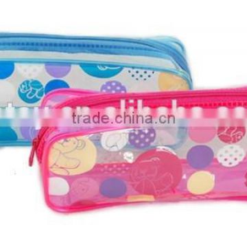 PVC mini cosmetic bag with zipper