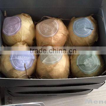 Mendior Mini bath bomb gifts OEM brand 30g-100g