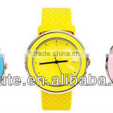 Fashion leather Fruit Watch with Pink Strap for Ladies watches