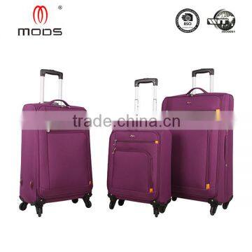 2015 promotion NEW DESIGN Set of 3 pcs 600D polyester CHEAP LUGGAGE BAGS for MAN WOMEN