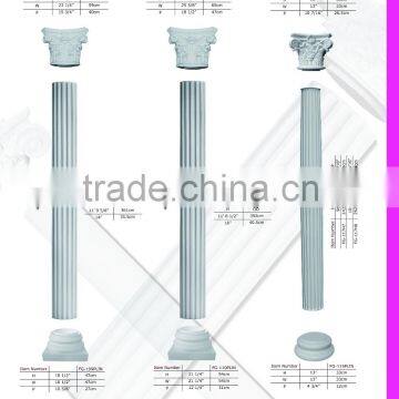 2016 High Quality Good Price Beautiful Polystyrene Roman Square Pillar Design photo-6