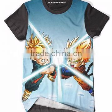 2015 Fashion design men's new sublimation printing t shirt