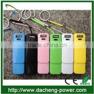 Newly perfume power bank 2600mah power bank perfume with Slide Design