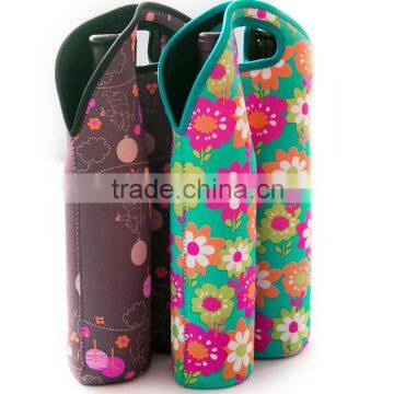 Sublimation 2 Pack Neoprene Wine Bottle Cooler carrier