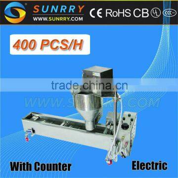 Electric automatic mini donut machine for 400 PCS per hour with counter donut filling machine (SUNRRY SY-DN11B)                        
                                                Quality Choice