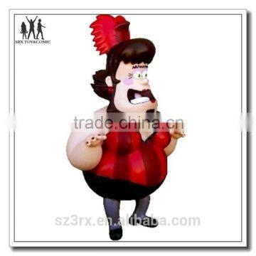 vinyl ballroom dancing crow, designer vinyl dolls design toy custom make manufacturer