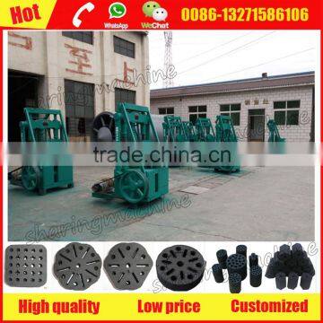 Uzbekistan coal briquette making machine for hot sale