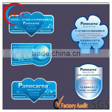 2013 Cheap pvc label sticker,sticker printing,pvc sticker printer