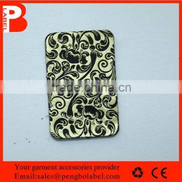 leather custom logo patch accept different Size and Logo Customized