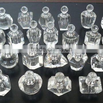 Clear Crystal Body Perfume Bottle