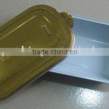 The coating aluminum foil for airline food container