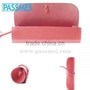Luxury Accessories Genuine Leather Pencil Case Pen Pouch Sunglasses Case