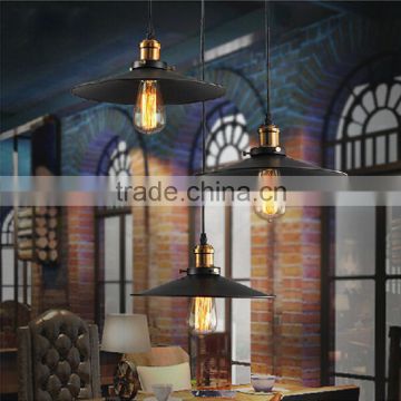 High Power Standard E27 Base Industrial Pendant Light 3 Arms Metal Large Pendant Lamps