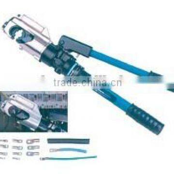 Manual hydraulic crimping tool