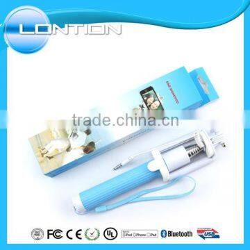 OEM ODM Cheap china manufacture smartphone cable monopod selfie stick