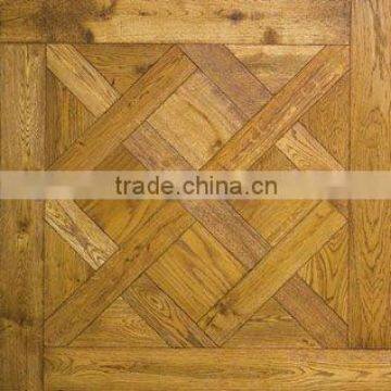wood flooring(Oak mosaic parquet hardwood)