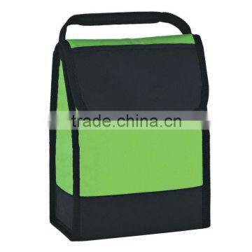 Folding Identification Lunch Bag-Lime Green