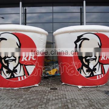 KFC BUCKETS inflatable buckets models for advertising inflatables