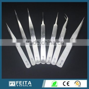 ESD Stainless Steel Tweezers /stainless steel tweezers with free samples