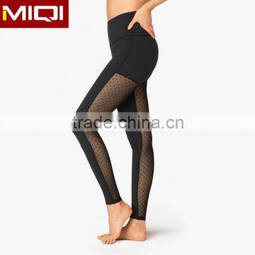 Sexy Mesh Leggings of High Quality Supplex Ladies Gym Clothing In OEM/ODM Service