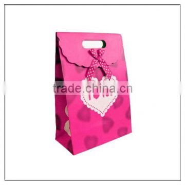 custom logo cute paper gift bag