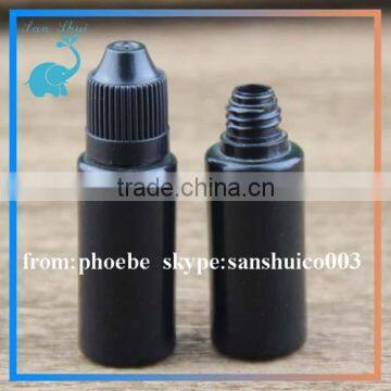 e juice pet plastic bottle 10ml for e liquid bottle 10ml 15ml with flat child proof and tamper proof cap