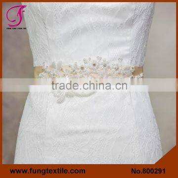 FUNG 800291 Wholesales Wedding Accessories Belt Sash For Wedding Dress