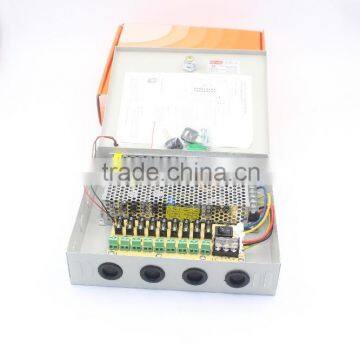 Best Price High Quality 12V 10A 9CH Power Supply Box Shunt Filtering Lightning Protection Psu YJS-A016