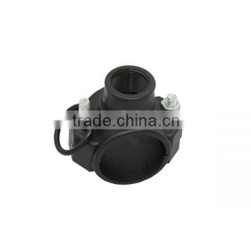 plastic saddles 3/4" thread water hose fitting