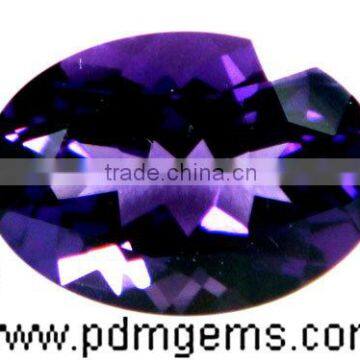 Amethyst Gemstone Oval Cut Faceted Lot For Earrings From India