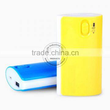 Free Sample Bulk Cheap LED Mobile Battery Charger Portable Power Bank 6000mah With SUmsung Battery