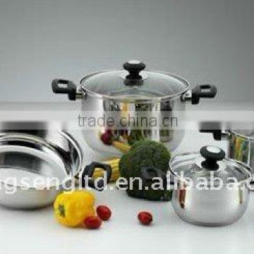 7PCS stainless steel dinner set