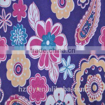 flat PVC coated oxford 600*300D printed fabric