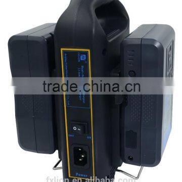 portable Dual-channel Li-ion Battery Charger with DC Output