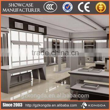 China beautiful MDF retail garment shop interior design