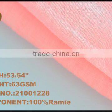 Hot Pure Ramie Fabric Manufacturer In China photo-2