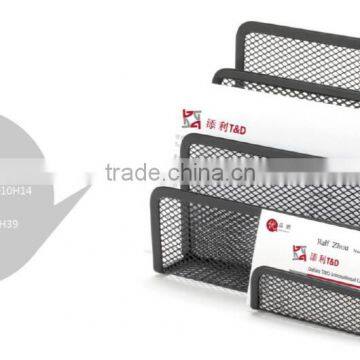 metal mesh desktop letter holder B8026 for school