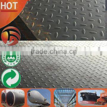 A36 Mild Steel Hot Rolled Stock 4mm thick steel checker plate