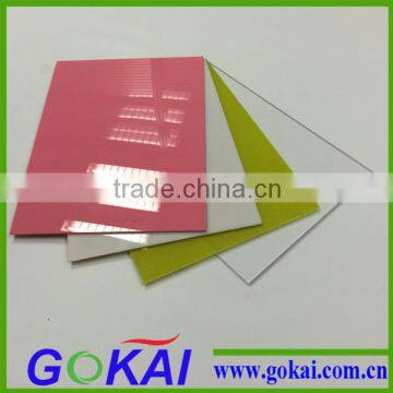 Standard size transparent clear color acrylic sheet(1220*2440)